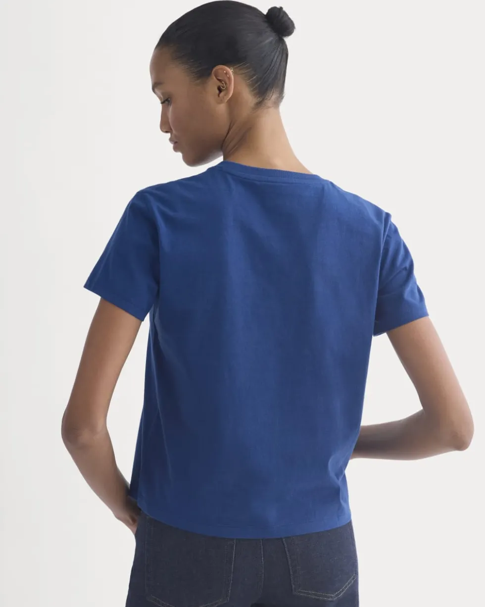 The Box-Cut Tee in Essential Cotton