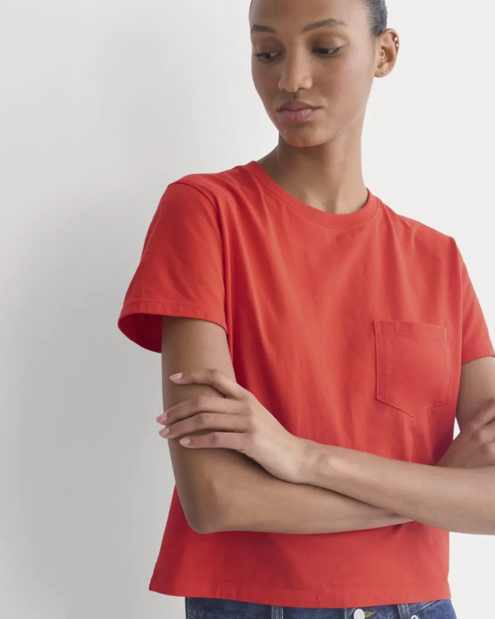 The Box-Cut Tee in Essential Cotton