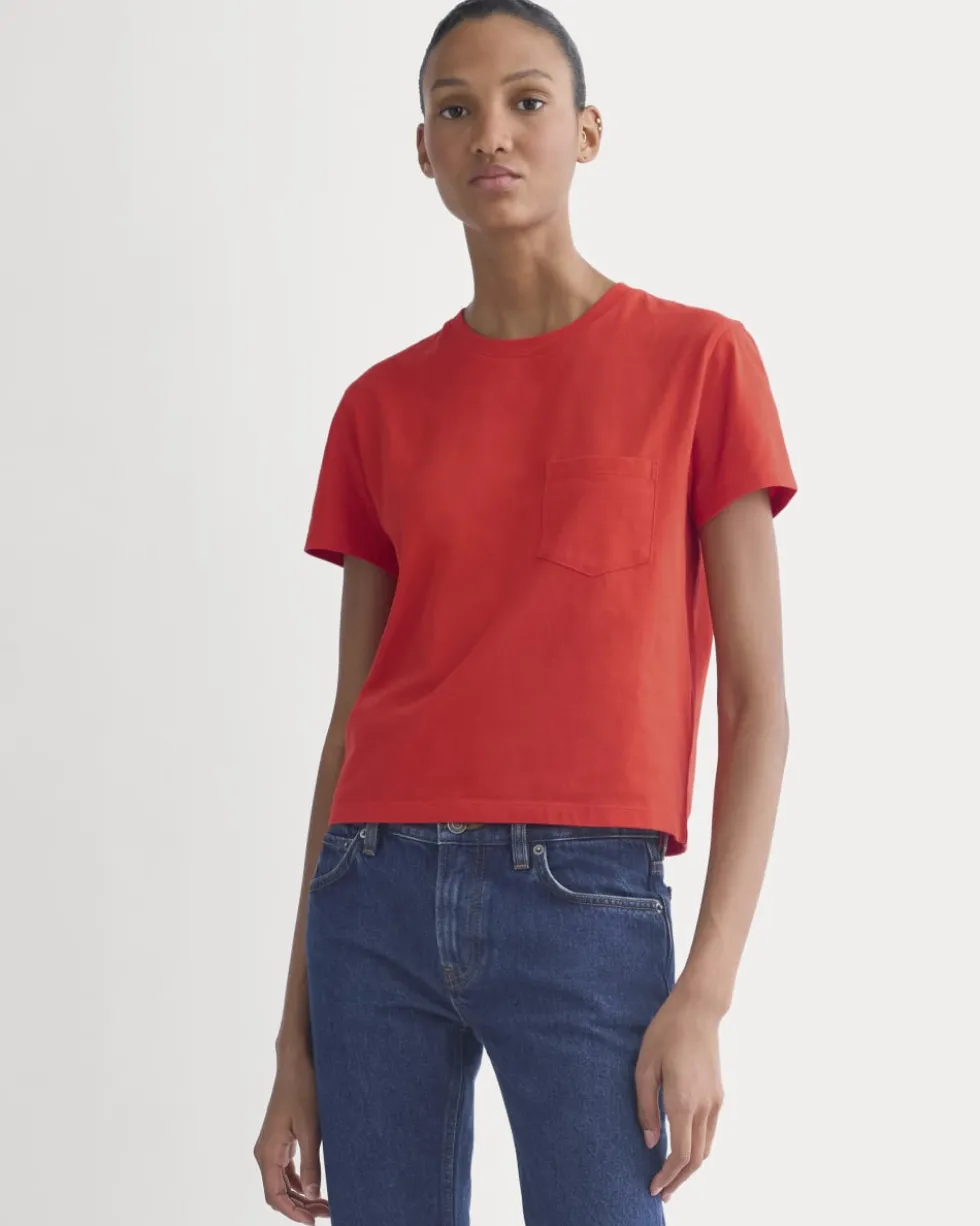The Box-Cut Tee in Essential Cotton