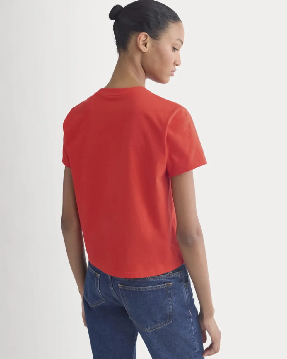 The Box-Cut Tee in Essential Cotton