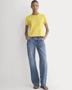 The Box-Cut Tee in Essential Cotton