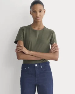 The Box-Cut Tee in Essential Cotton