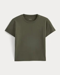 The Box-Cut Tee in Essential Cotton