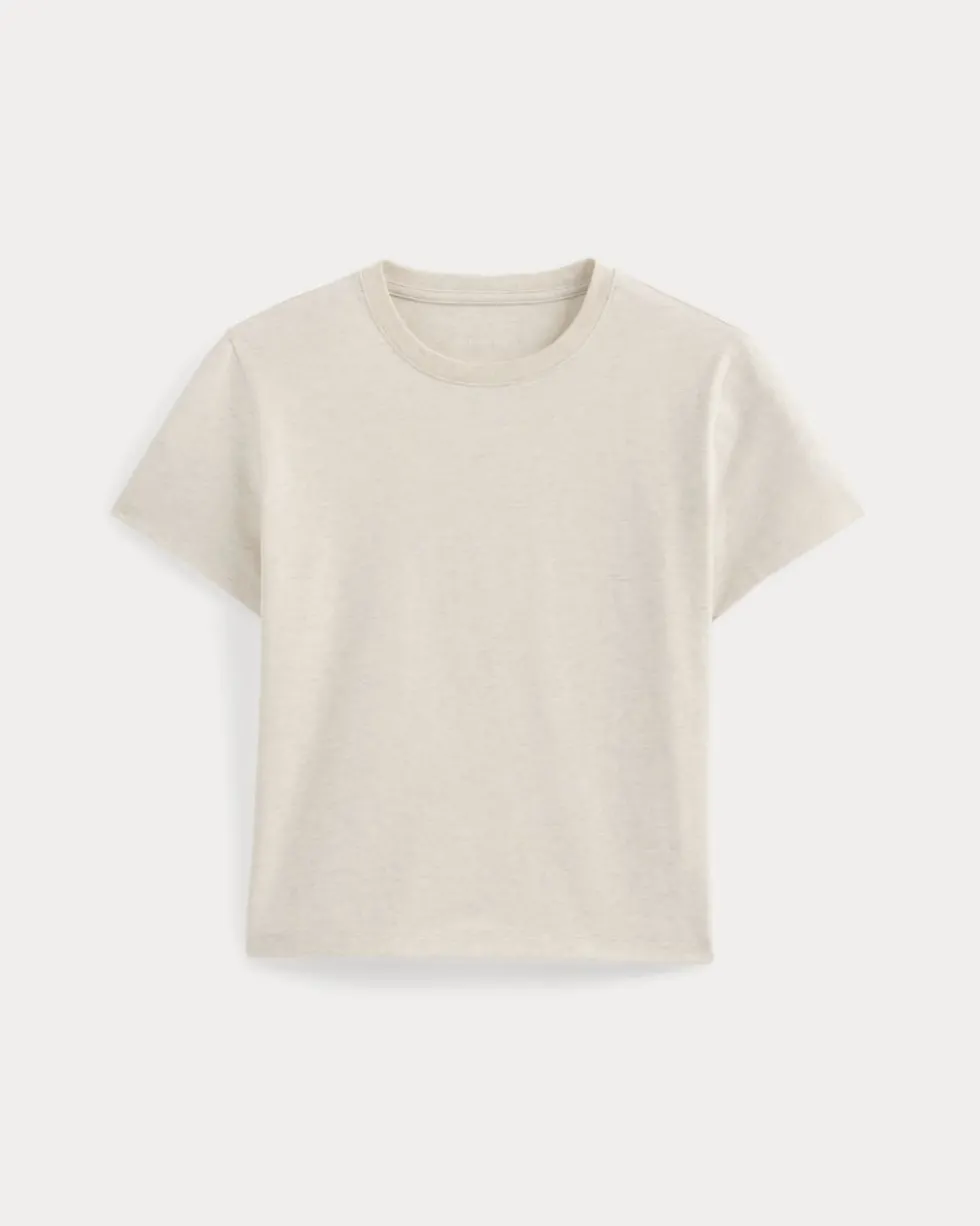 The Box-Cut Tee in Essential Cotton
