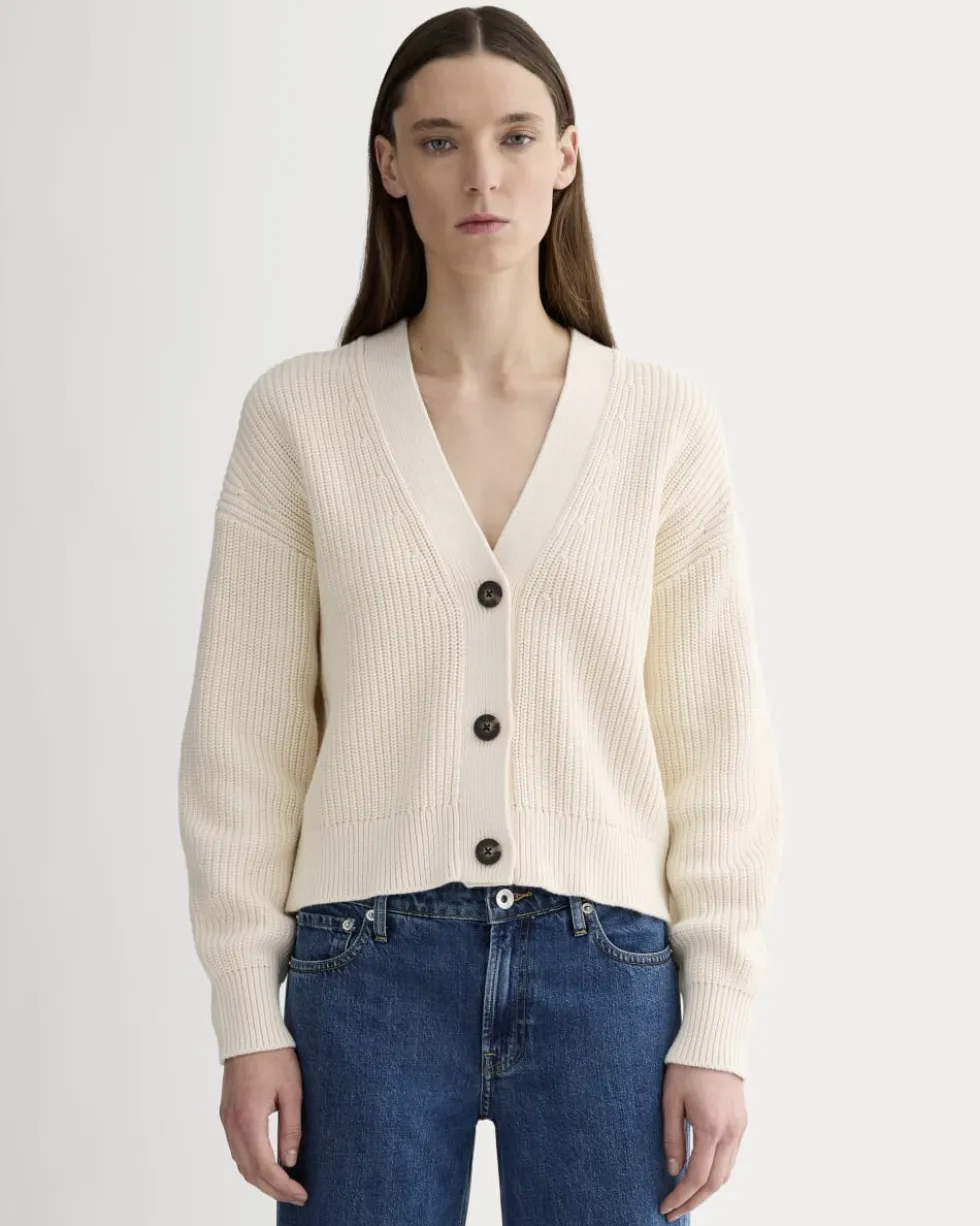 The Boxy Cardigan in Everyday Cotton