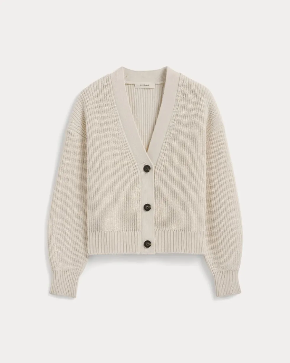 The Boxy Cardigan in Everyday Cotton