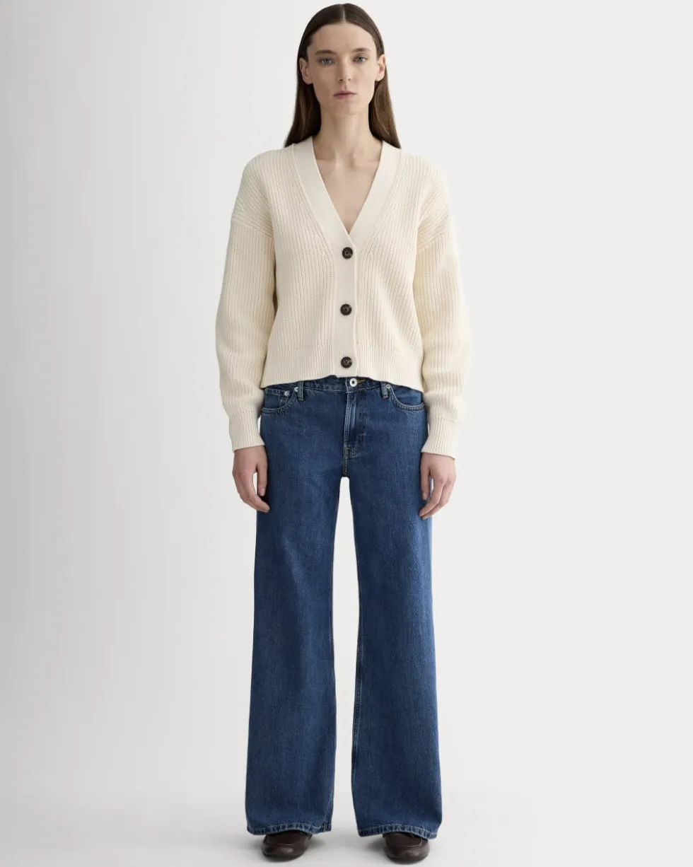 The Boxy Cardigan in Everyday Cotton