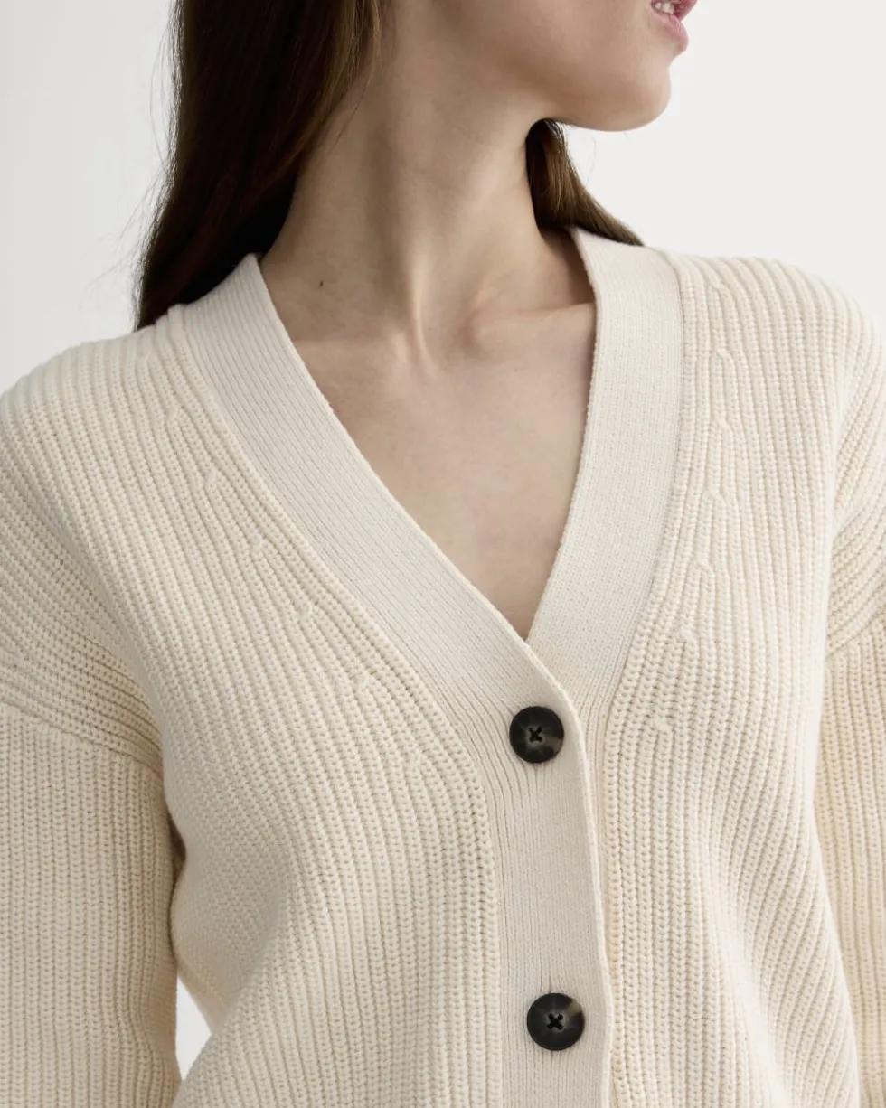 The Boxy Cardigan in Everyday Cotton