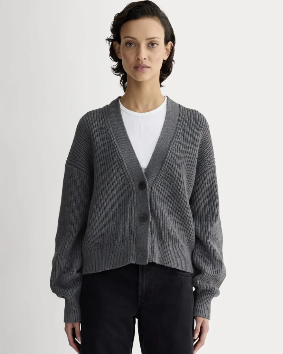 The Boxy Cardigan in Everyday Cotton