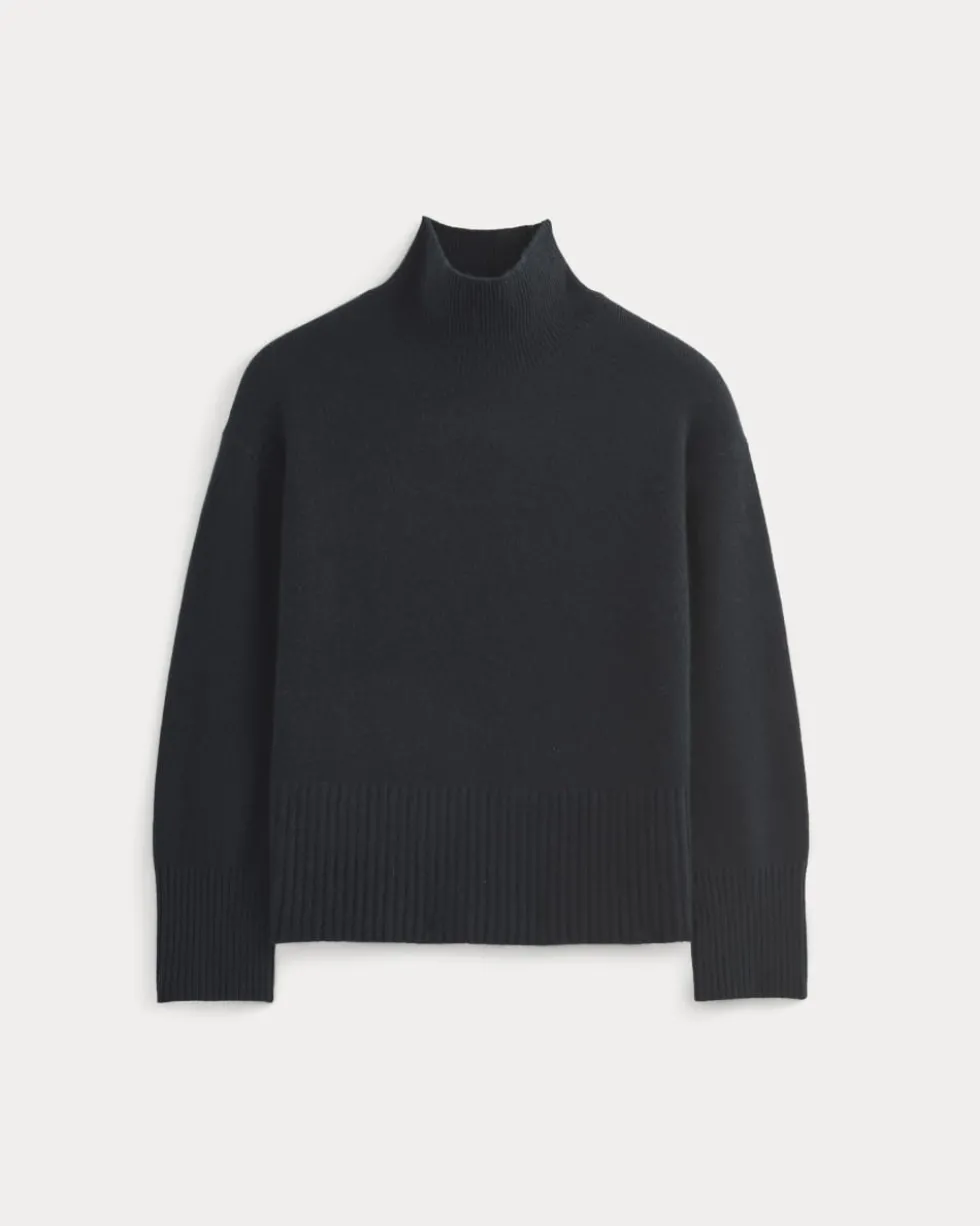 The Boxy Turtleneck in Cashmere