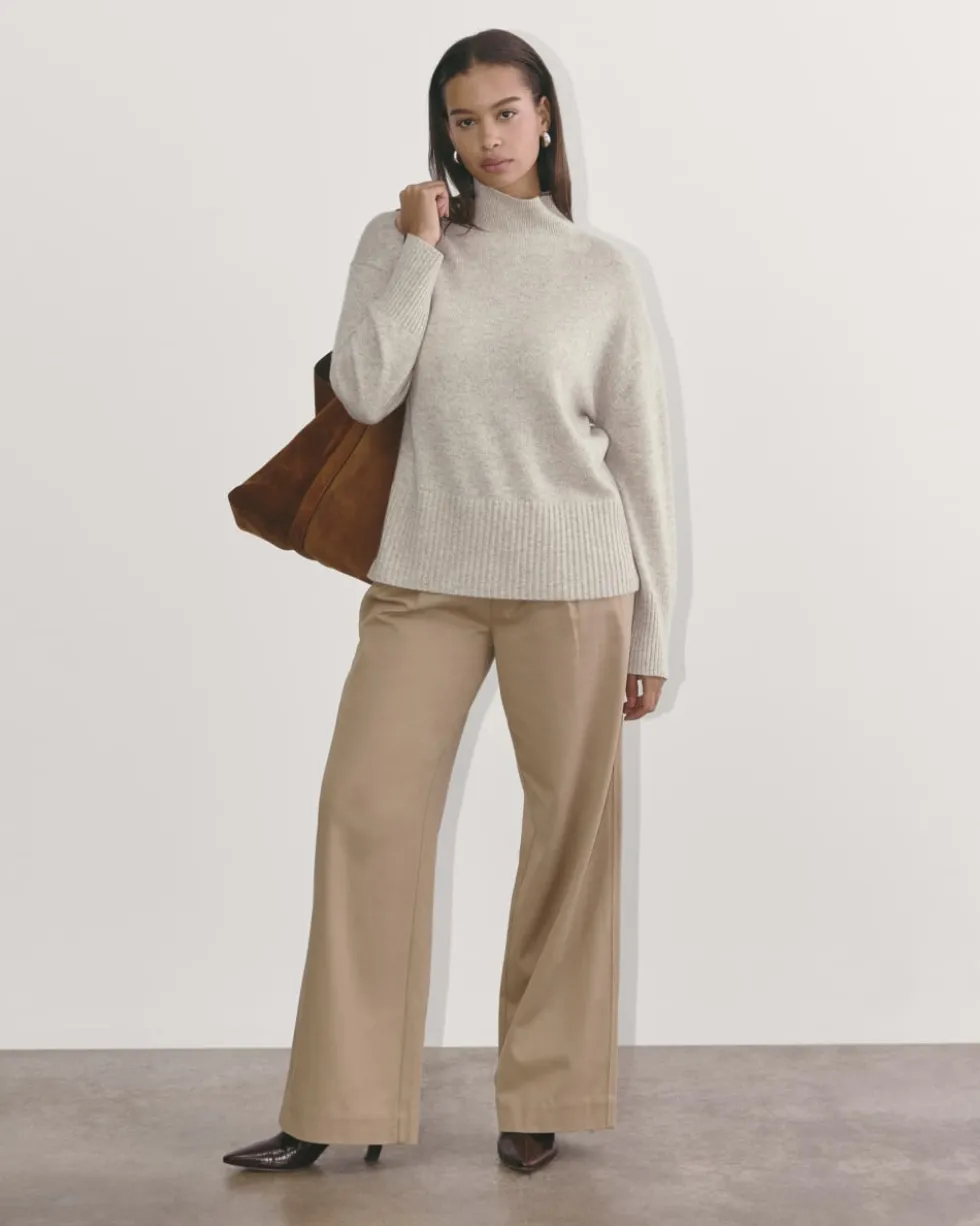 The Boxy Turtleneck in Cashmere