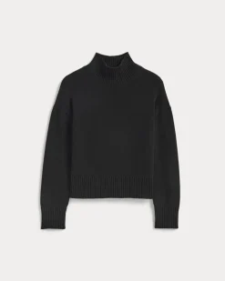 The Boxy Turtleneck in Everyday Cotton