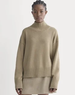 The Boxy Turtleneck in Everyday Cotton