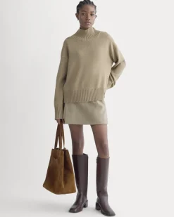 The Boxy Turtleneck in Everyday Cotton