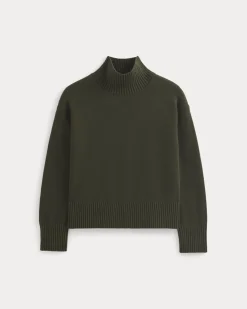 The Boxy Turtleneck in Everyday Cotton