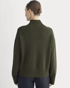 The Boxy Turtleneck in Everyday Cotton