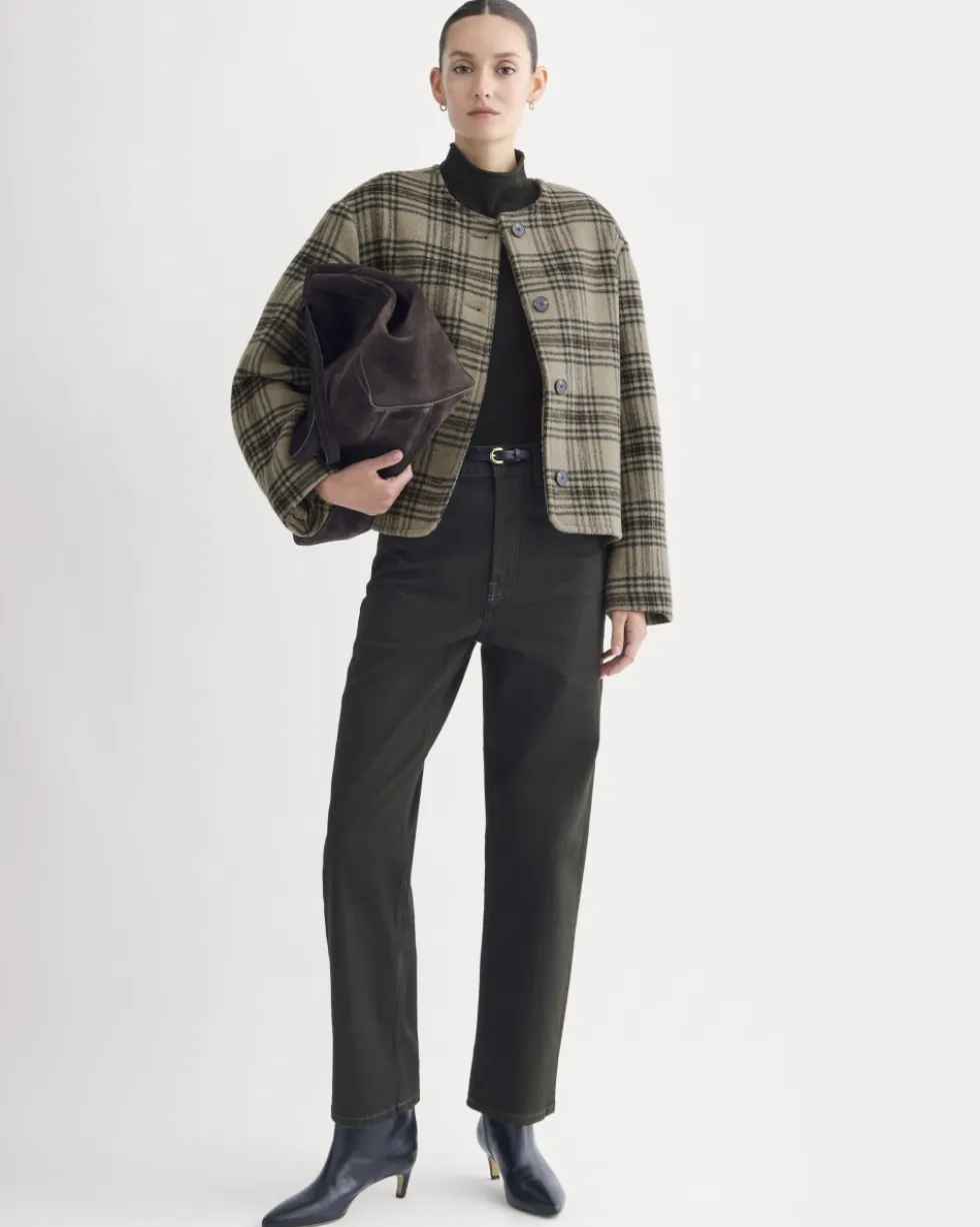 The Cocoon Coat in Wool