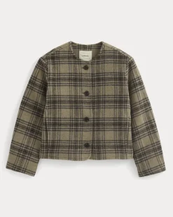 The Cocoon Coat in Wool