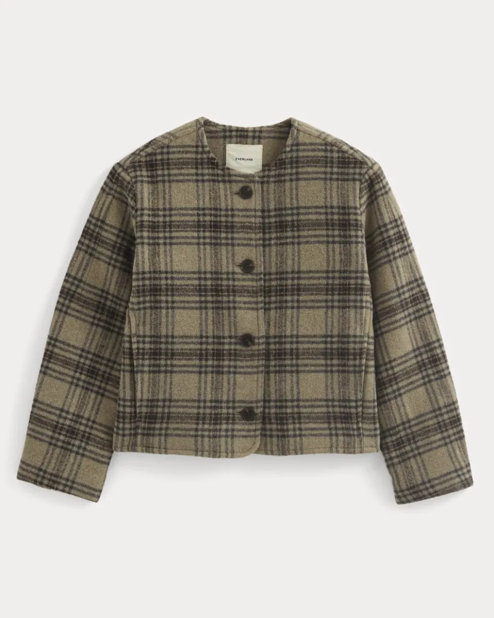 The Cocoon Coat in Wool