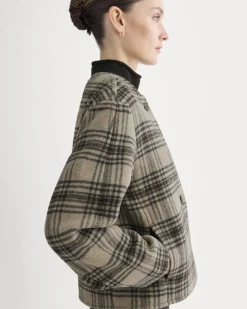 The Cocoon Coat in Wool