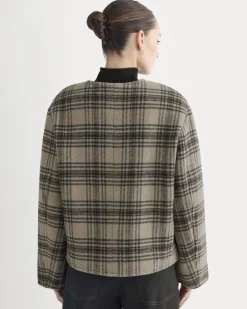 The Cocoon Coat in Wool