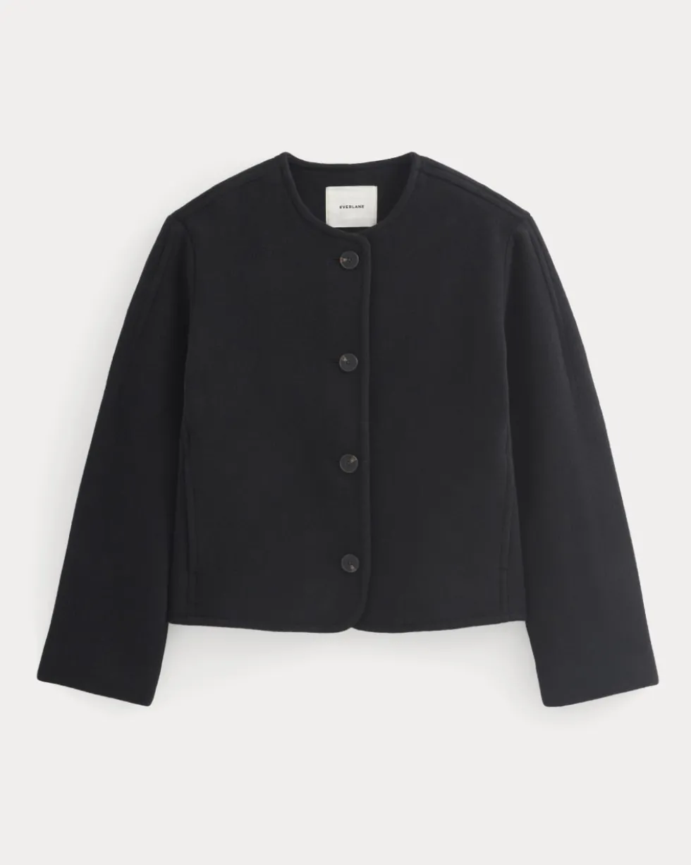 The Cocoon Coat in Wool