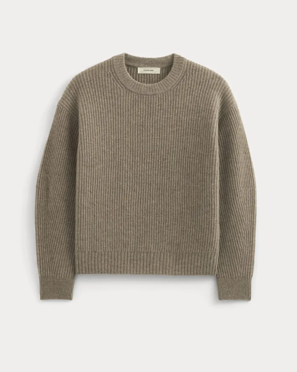 The Cocoon Crew in Wool Cashmere