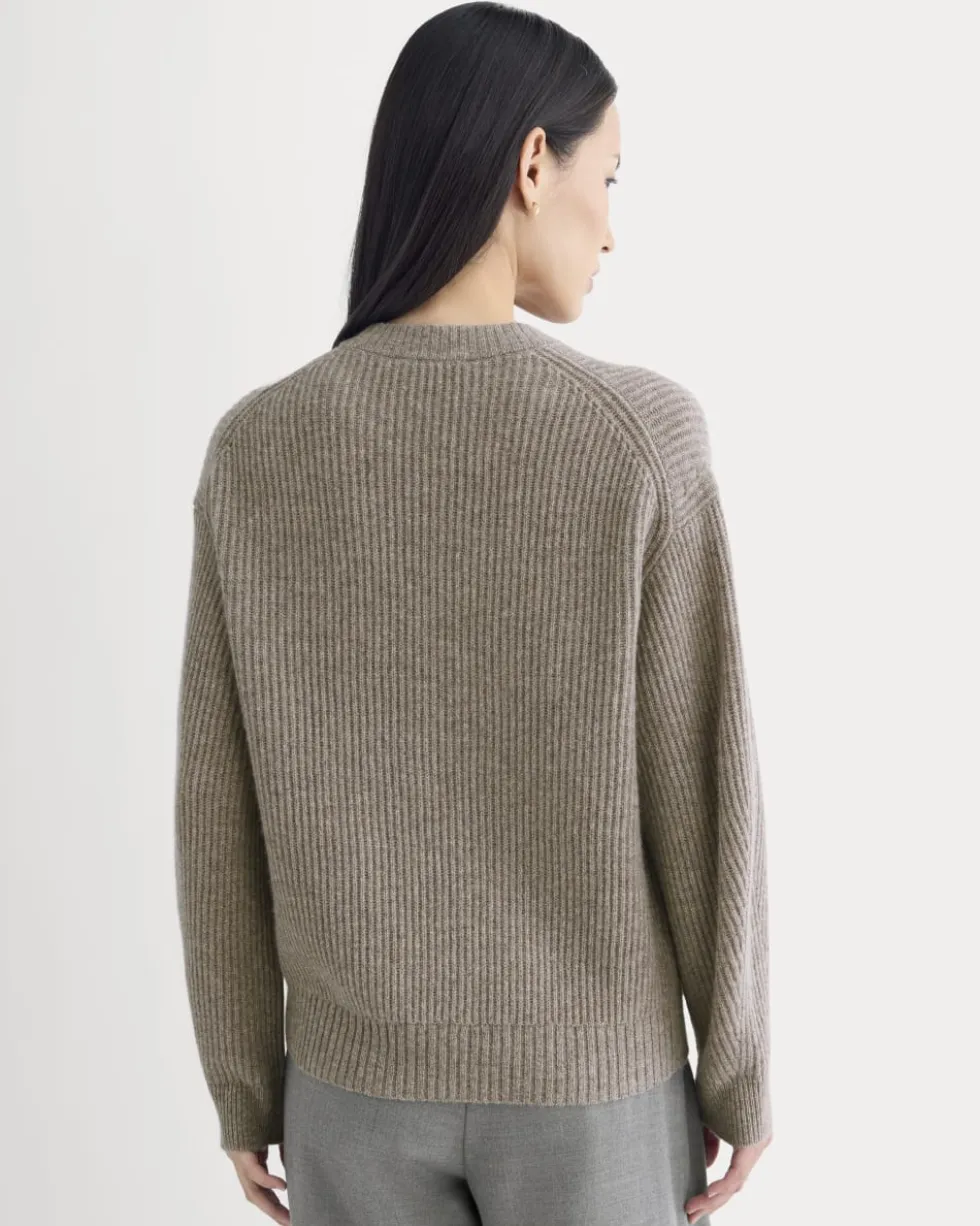 The Cocoon Crew in Wool Cashmere