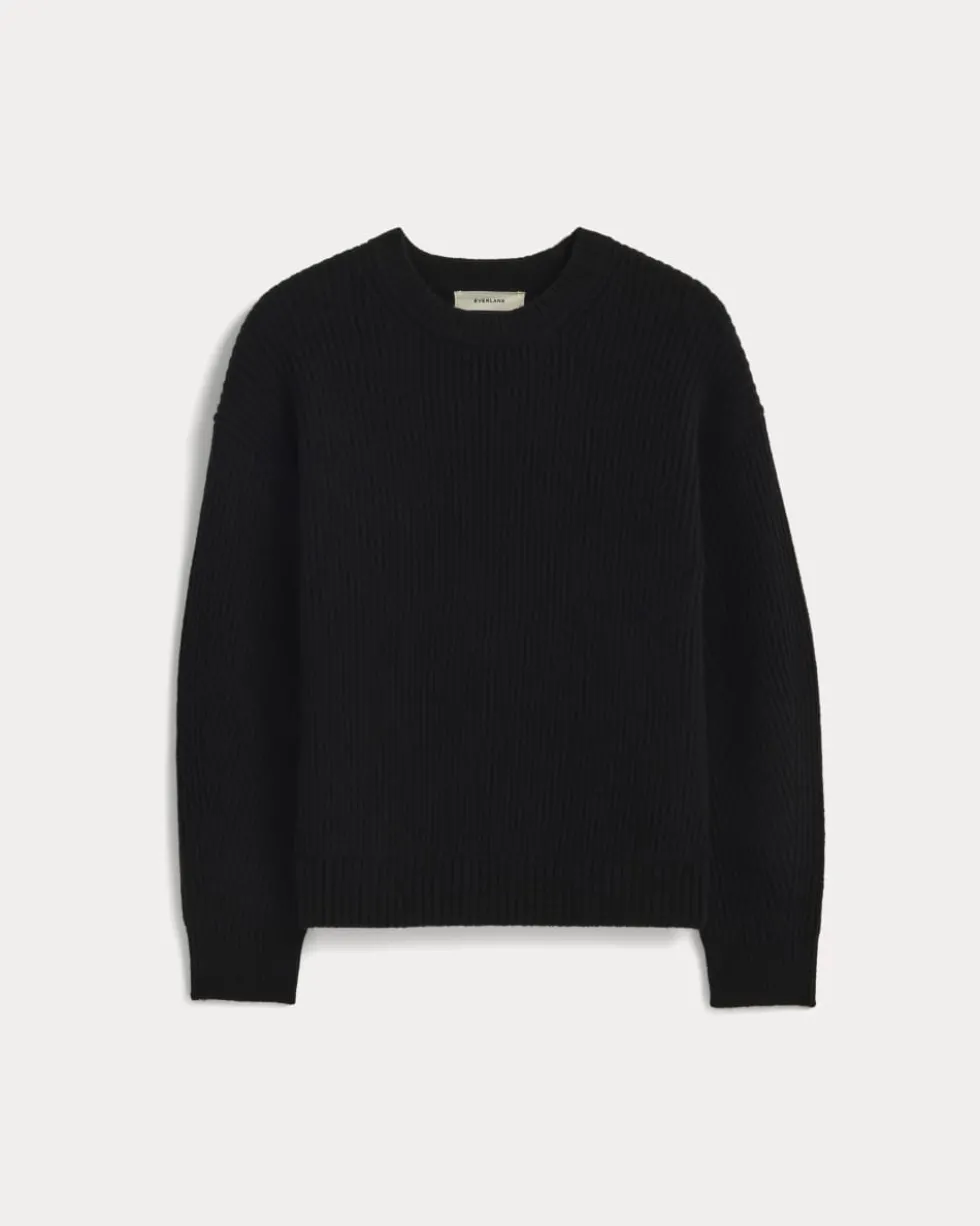 The Cocoon Crew in Wool Cashmere