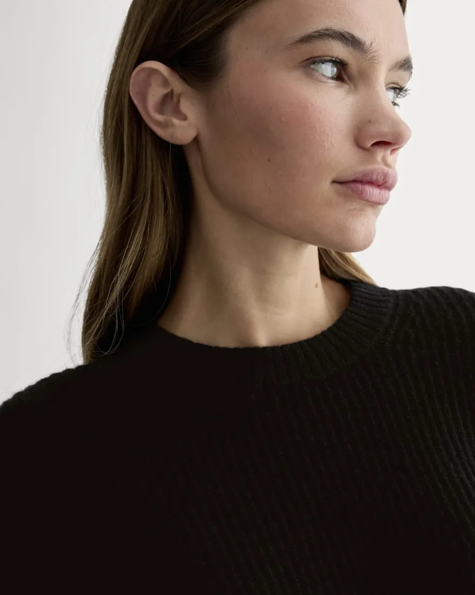 The Cocoon Crew in Wool Cashmere