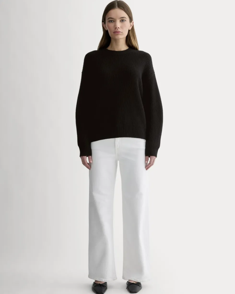 The Cocoon Crew in Wool Cashmere