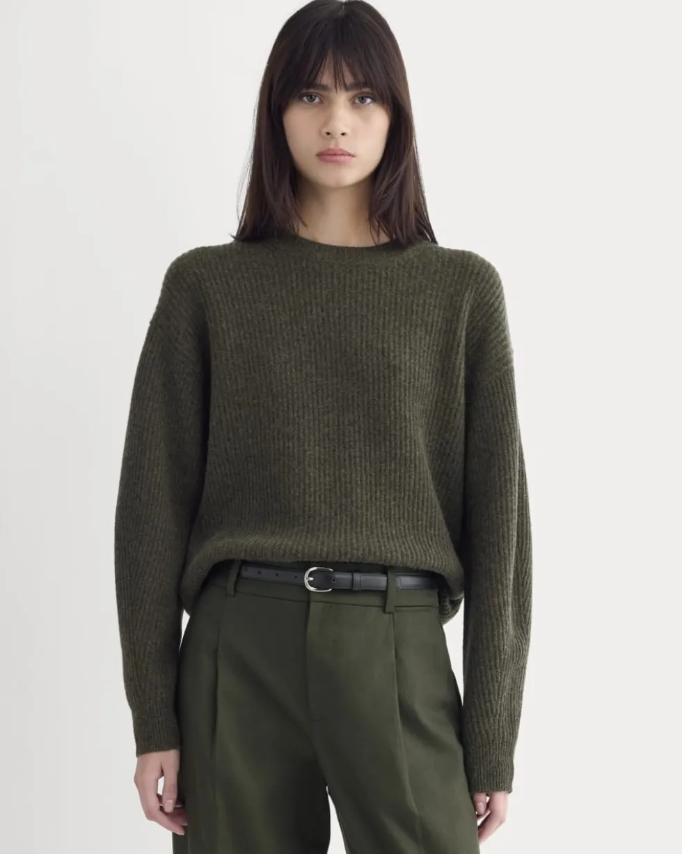 The Cocoon Crew in Wool Cashmere