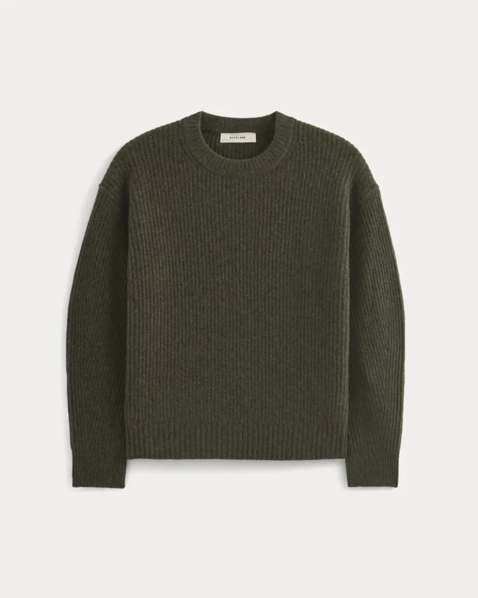The Cocoon Crew in Wool Cashmere
