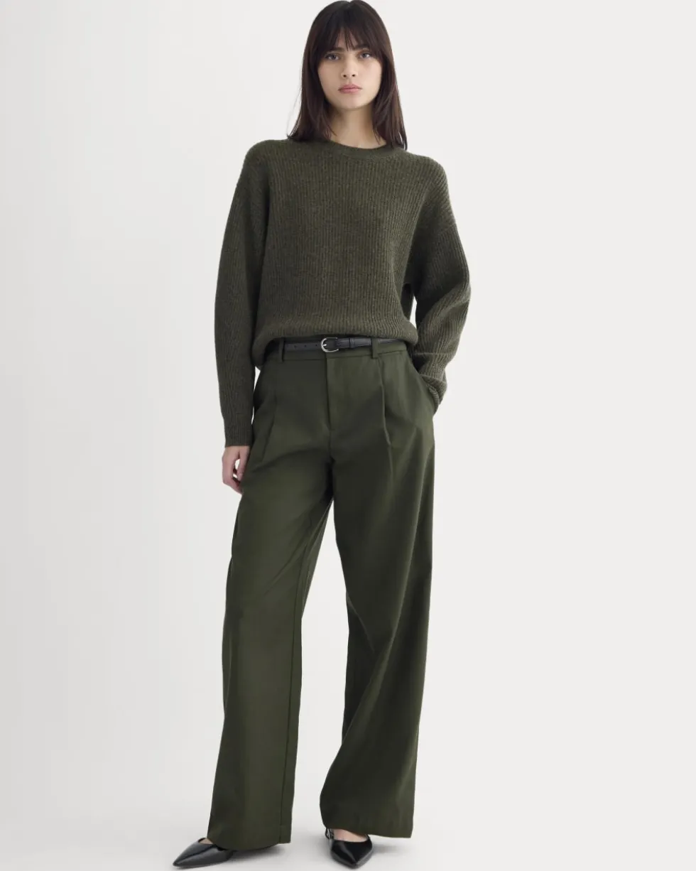The Cocoon Crew in Wool Cashmere