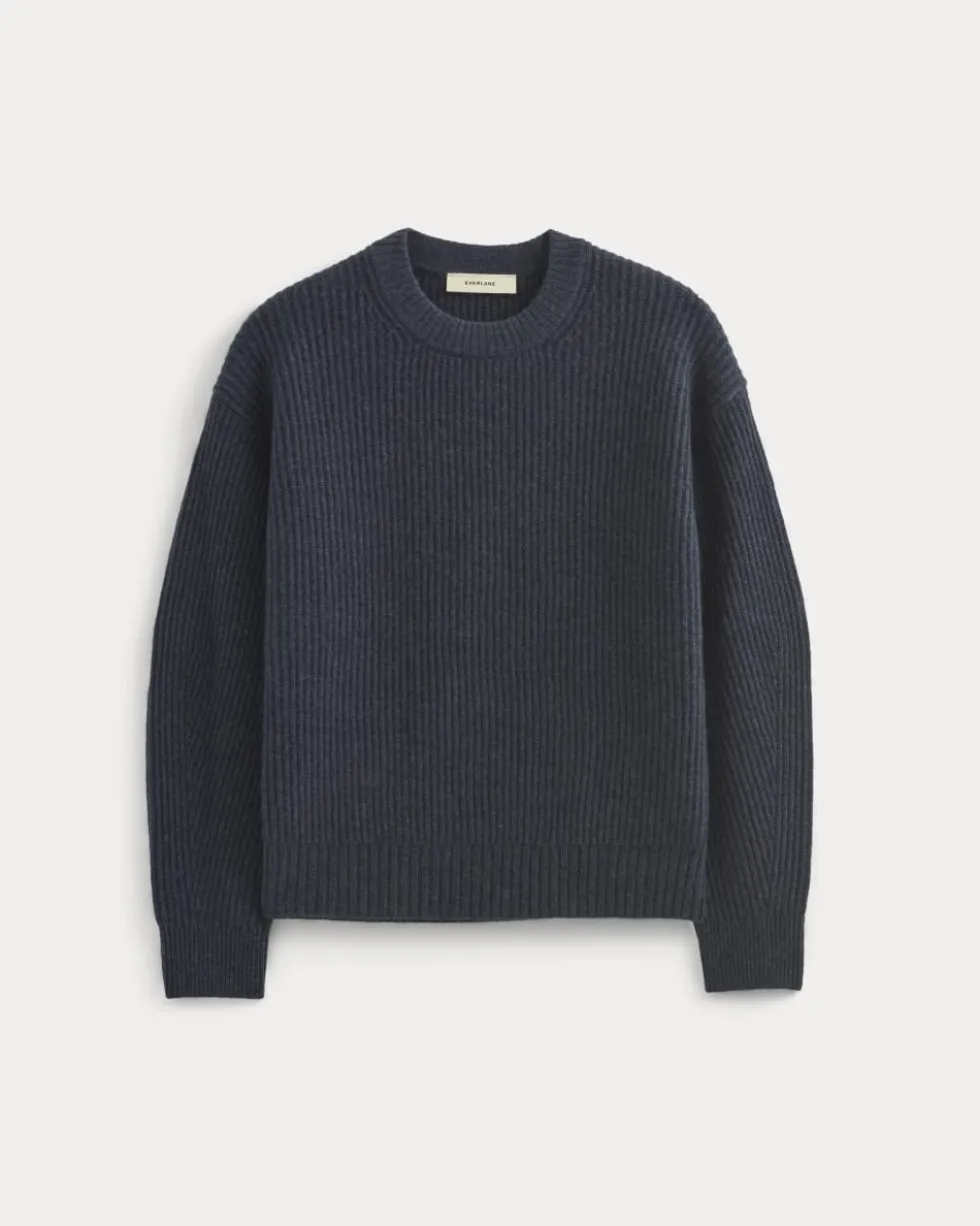The Cocoon Crew in Wool Cashmere