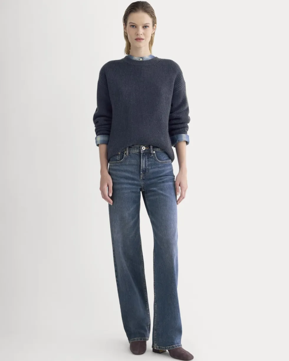 The Cocoon Crew in Wool Cashmere