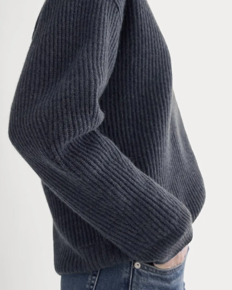 The Cocoon Crew in Wool Cashmere