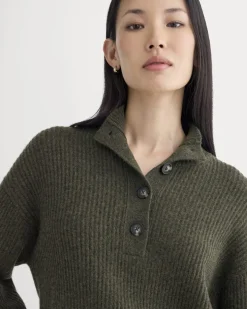 The Cocoon Henley in Wool Cashmere