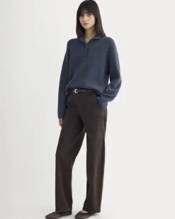 The Cocoon Henley in Wool Cashmere