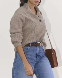 The Cocoon Henley in Wool Cashmere