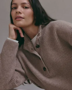 The Cocoon Henley in Wool Cashmere