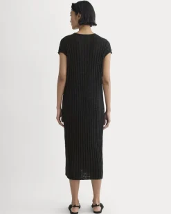The Column Dress in Cotton Linen