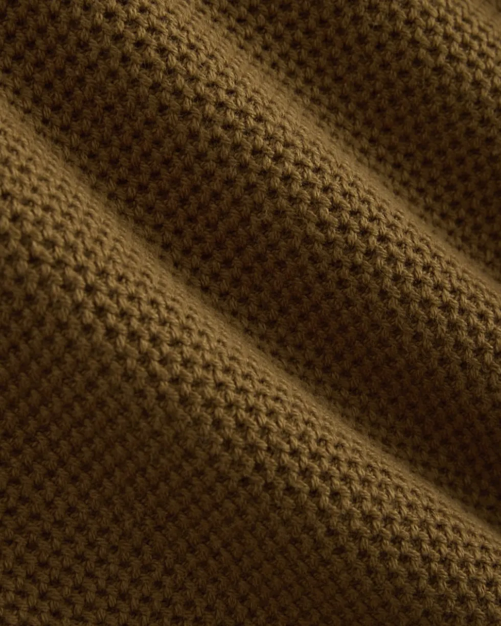 The Cotton Honeycomb Square Crew
