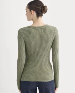 The Cozy Rib Henley