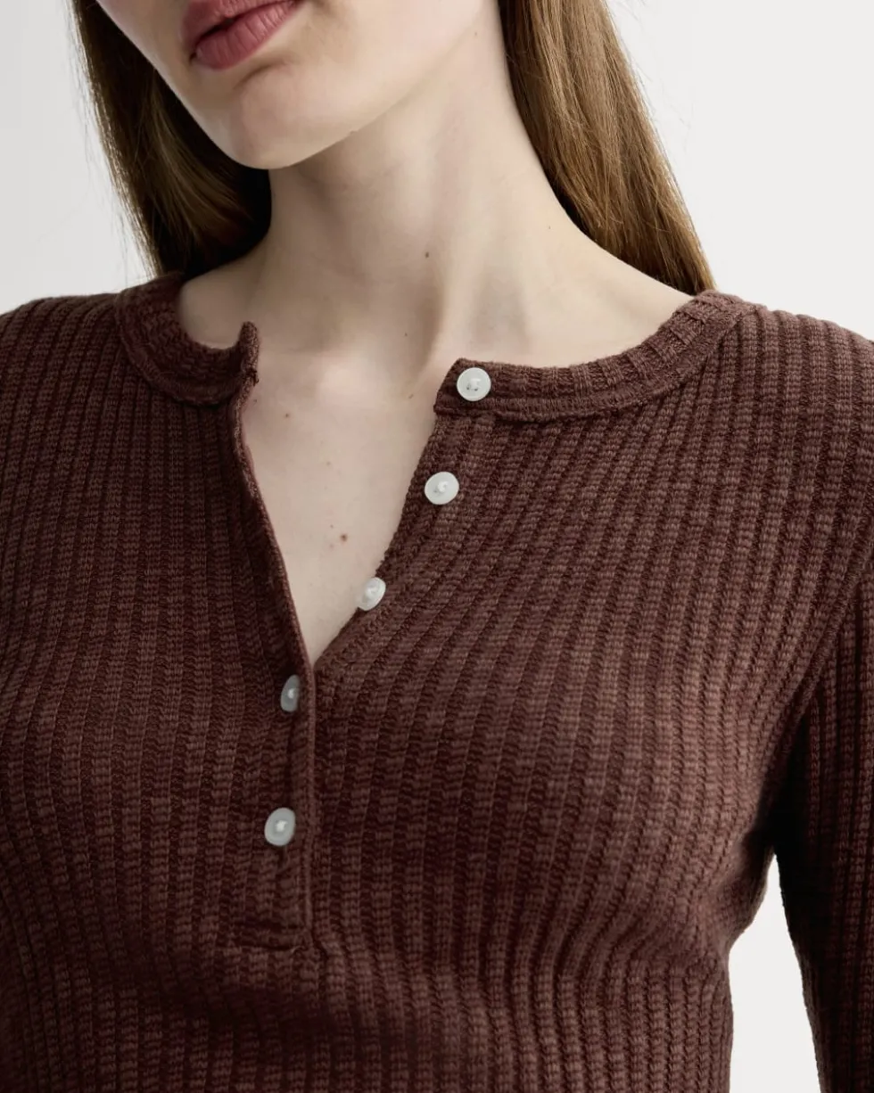 The Cozy Rib Henley