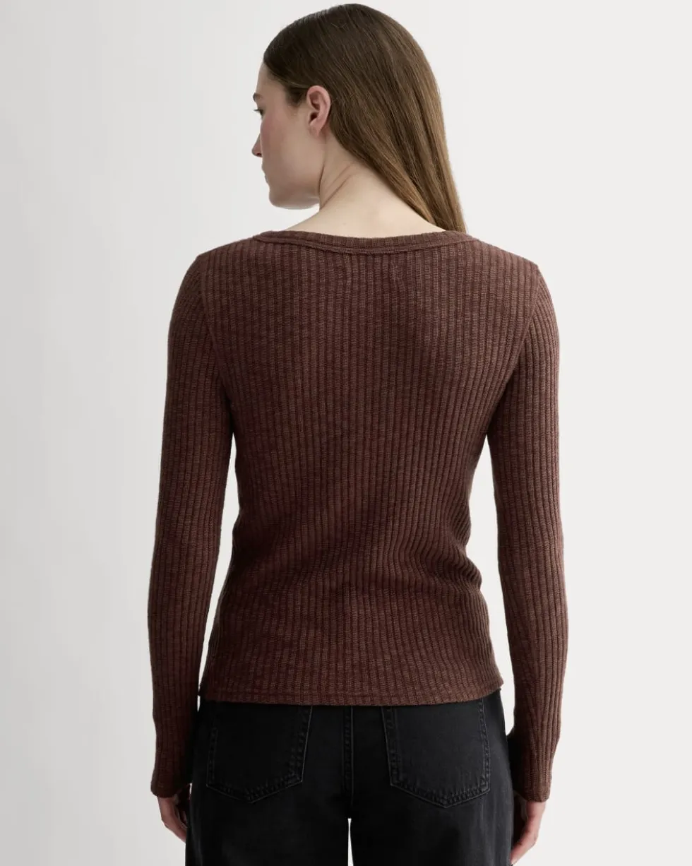 The Cozy Rib Henley