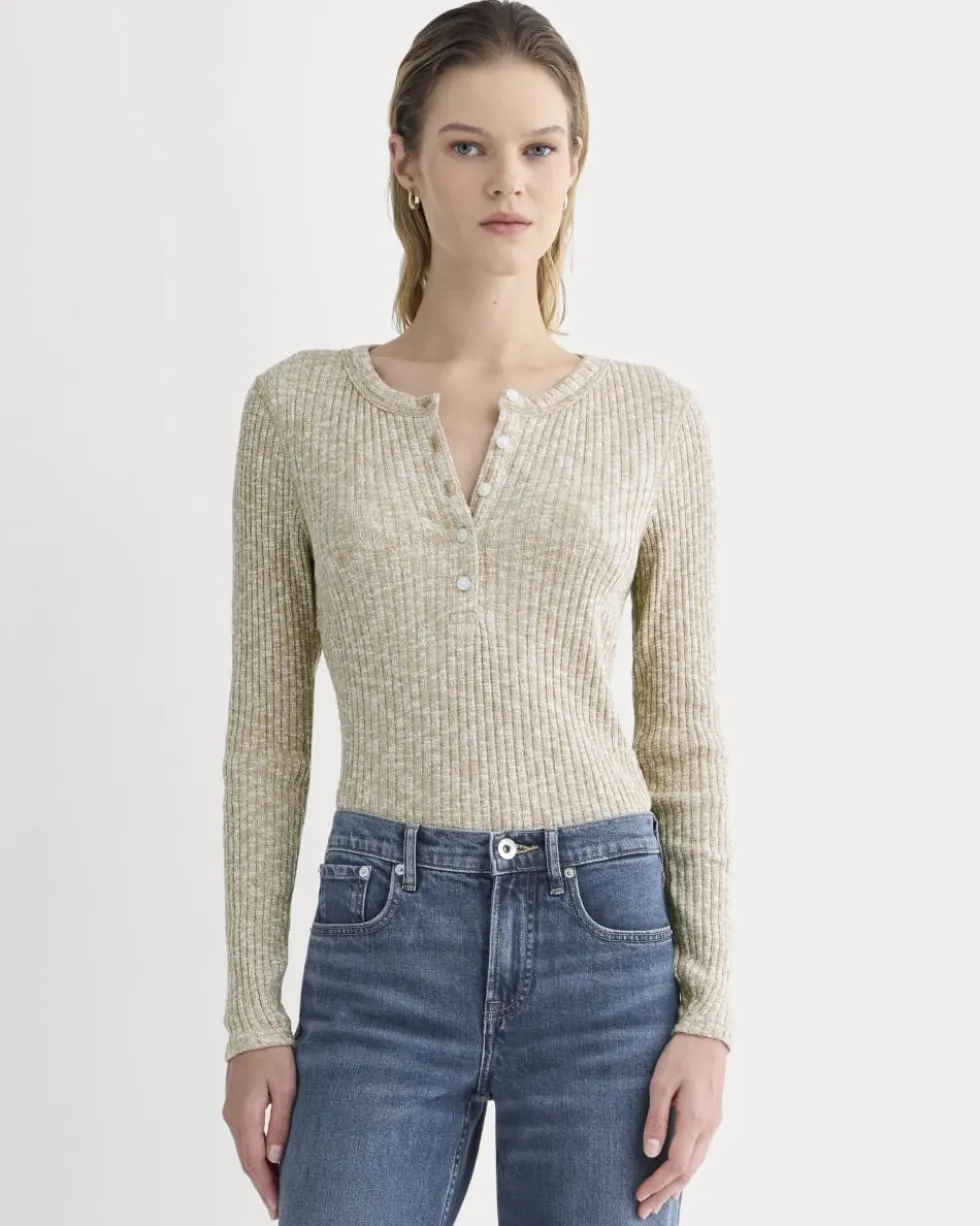 The Cozy Rib Henley
