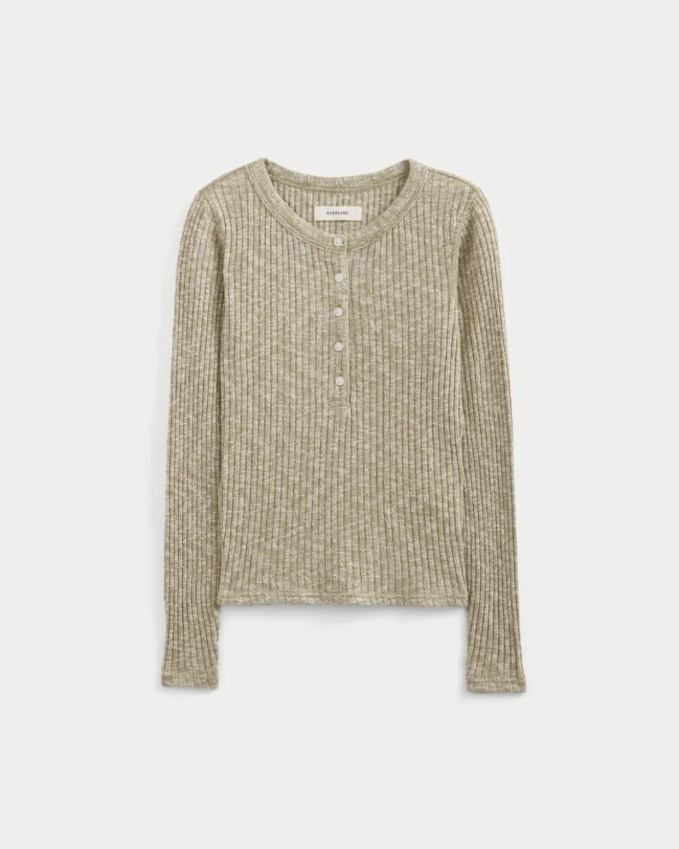The Cozy Rib Henley