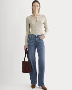 The Cozy Rib Henley