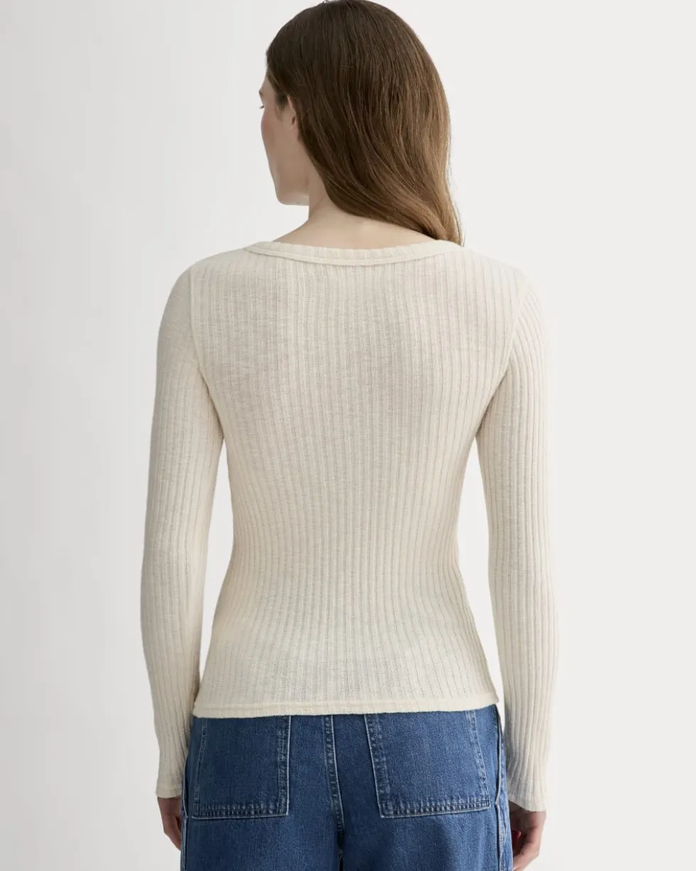 The Cozy Rib Henley